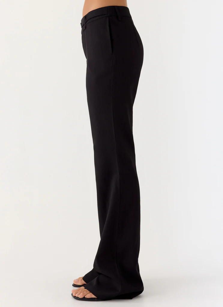Pantaloni Anaiis Low Rise - Nero