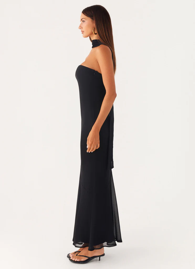 Abito Maxi Under the Pagoda - Nero