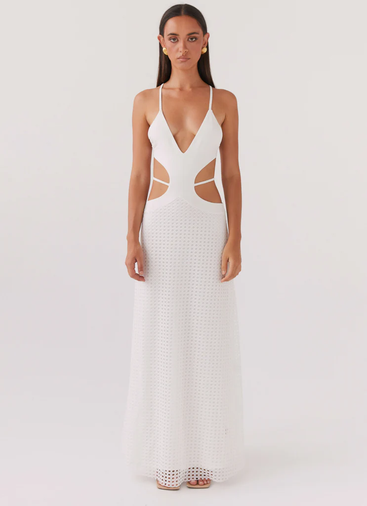Abito Maxi Melodie Incantate – Bianco Abito Maxi Melodie Incantate - Bianco