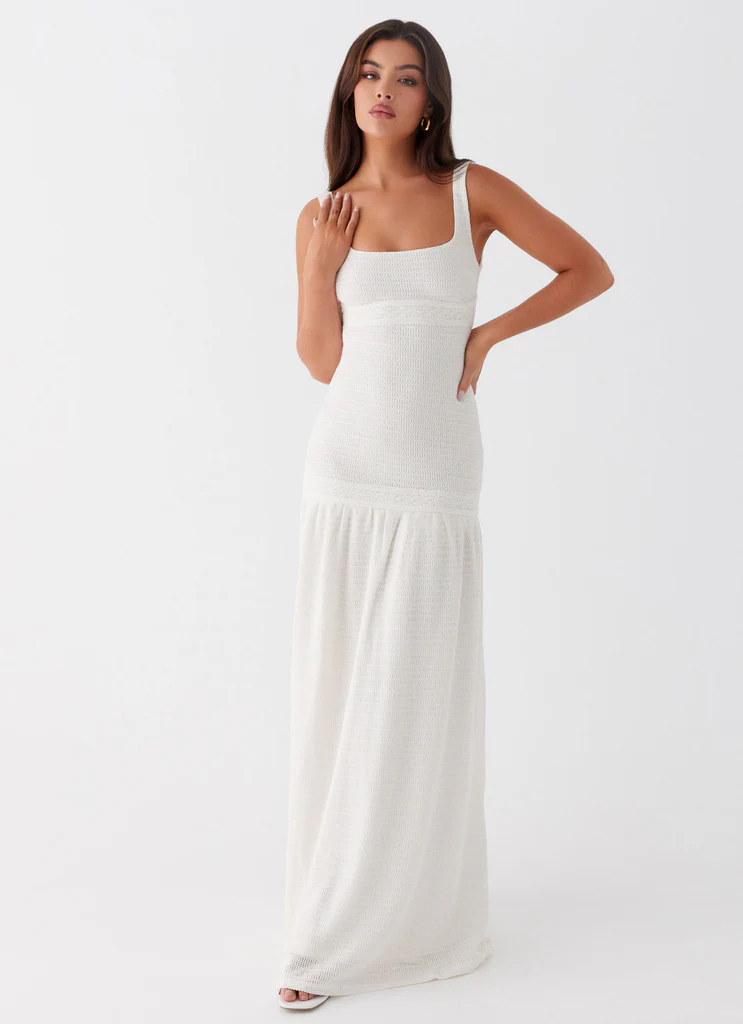 Vestito Maxi Lirico - Avorio