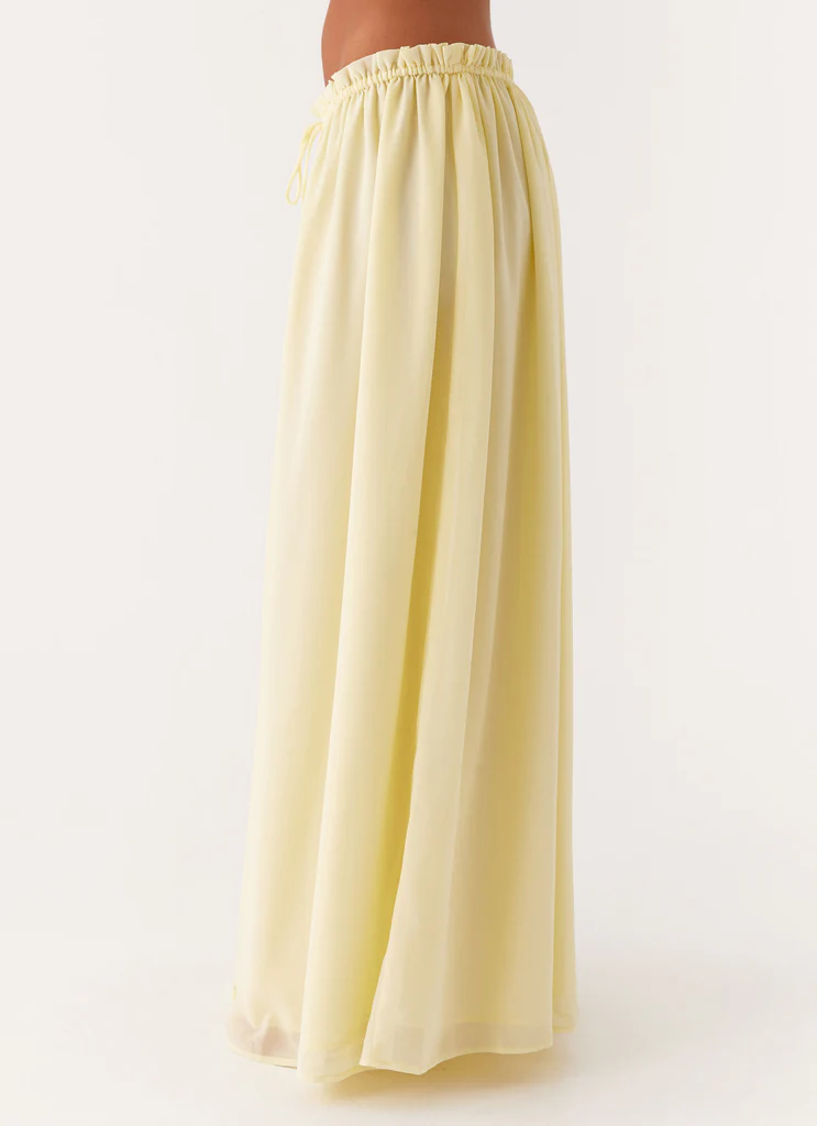 Zaya Maxi Skirt - Giallo