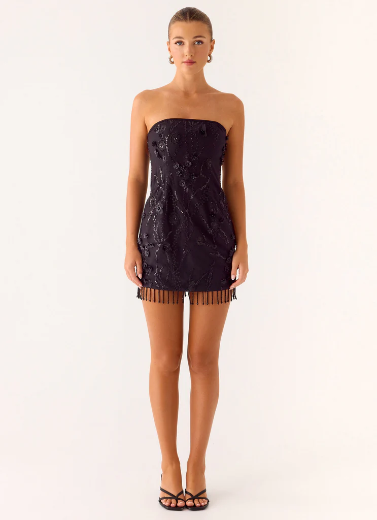 Vestito Mini Wear My Kiss - Nero