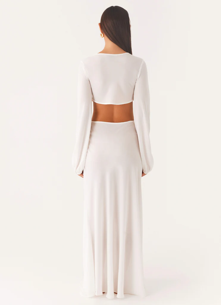 Abito Maxi Costiero - Bianco