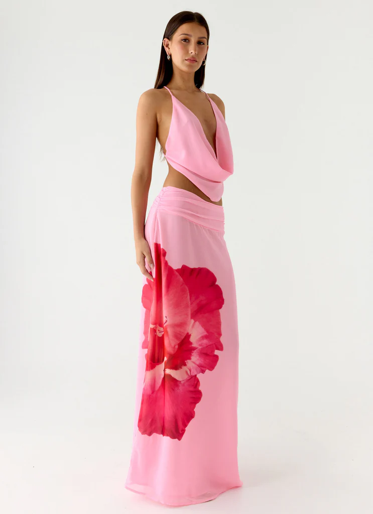 Maxiskirt Blushing Bloom - Rosa Baby