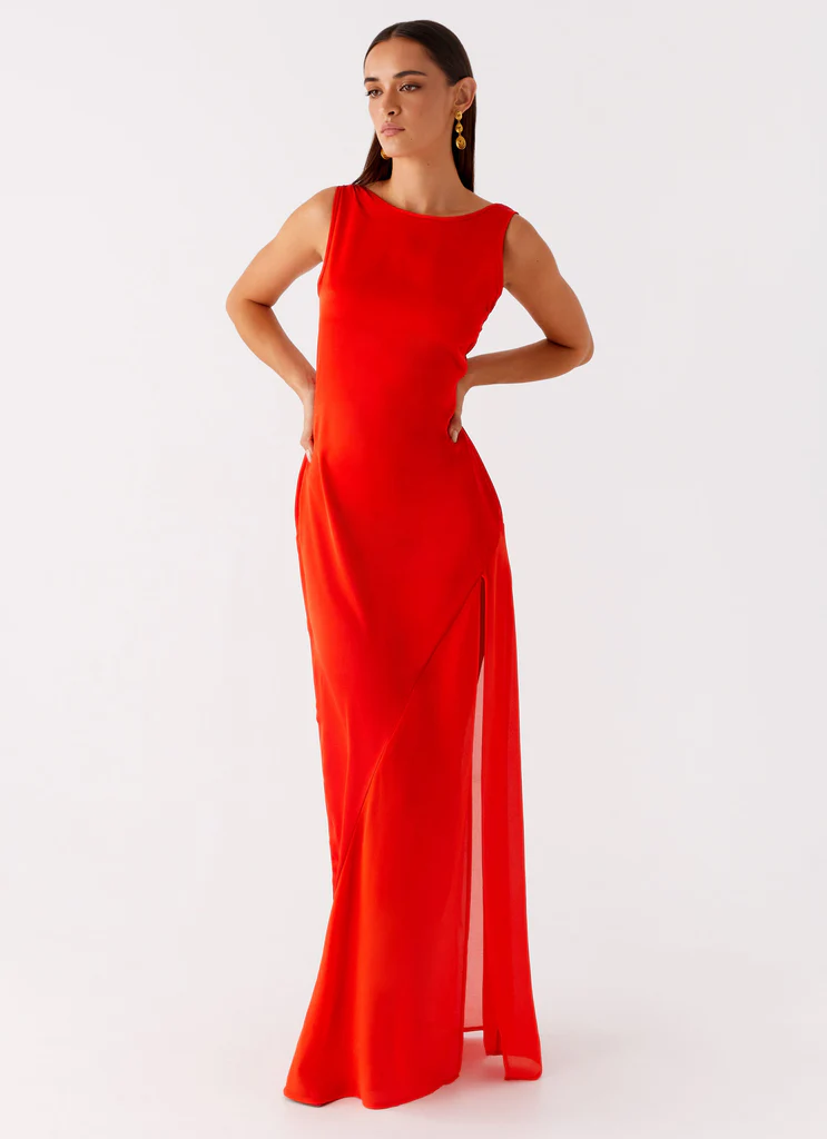 Abito Maxi Ramiro - Rosso