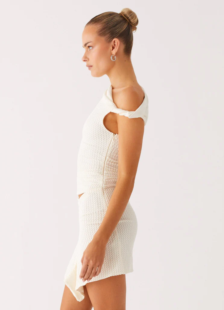 Alina Mini Vestito - Avorio