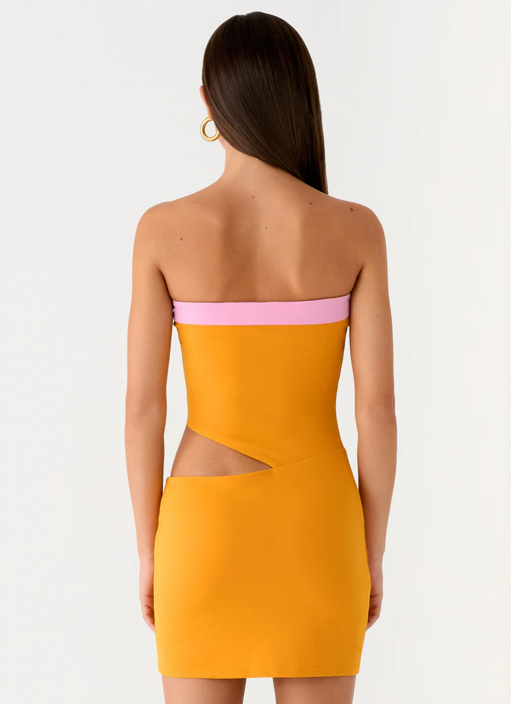 Ica Mini Dress - Arancione