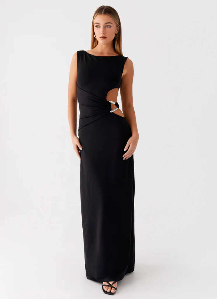 Abito Maxi Jayana - Nero