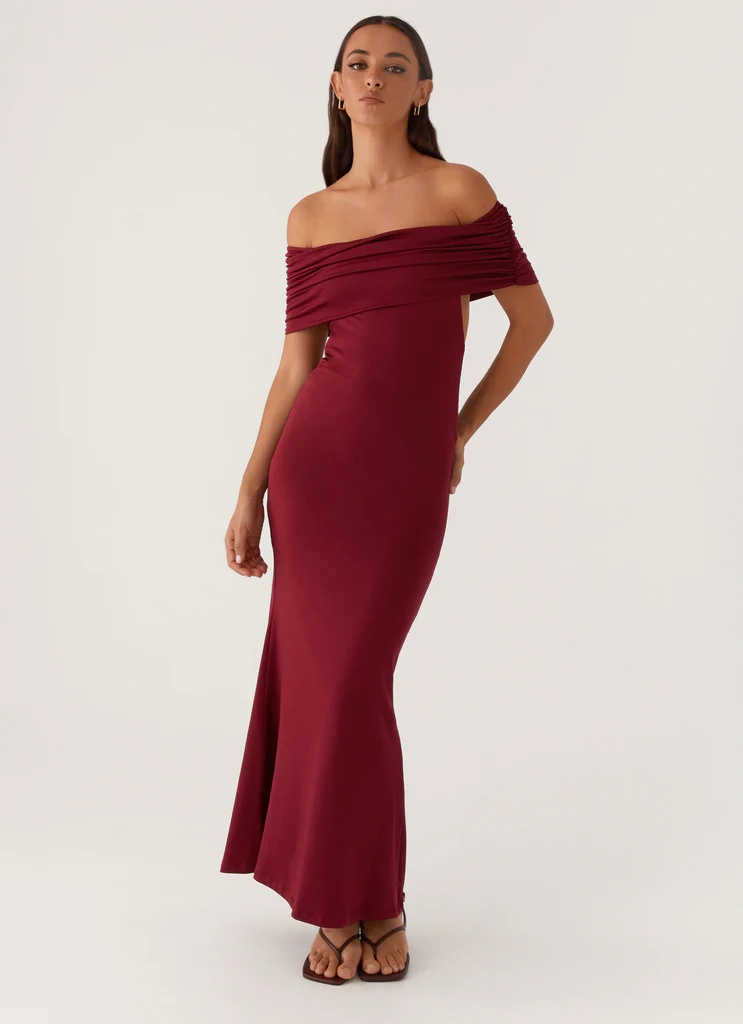 Abito Maxi Maude - Marrone