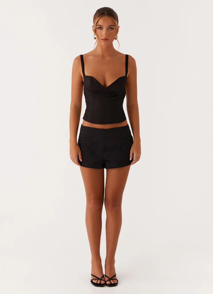 Nia Micro Short - Nero