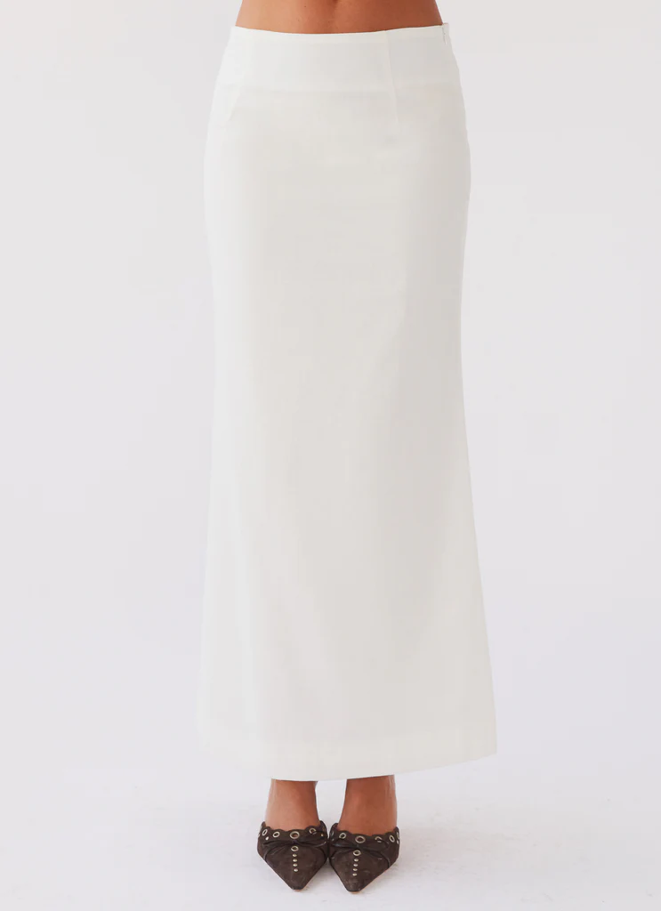 Born For Bordeaux - Pettinella in Lino Midi Bianca