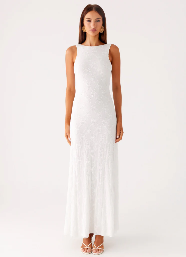 Vestito Maxi Embrace The Sun - Bianco