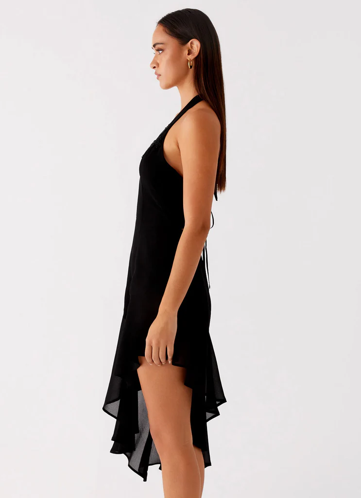Clean Slate Midi Dress - Nero
