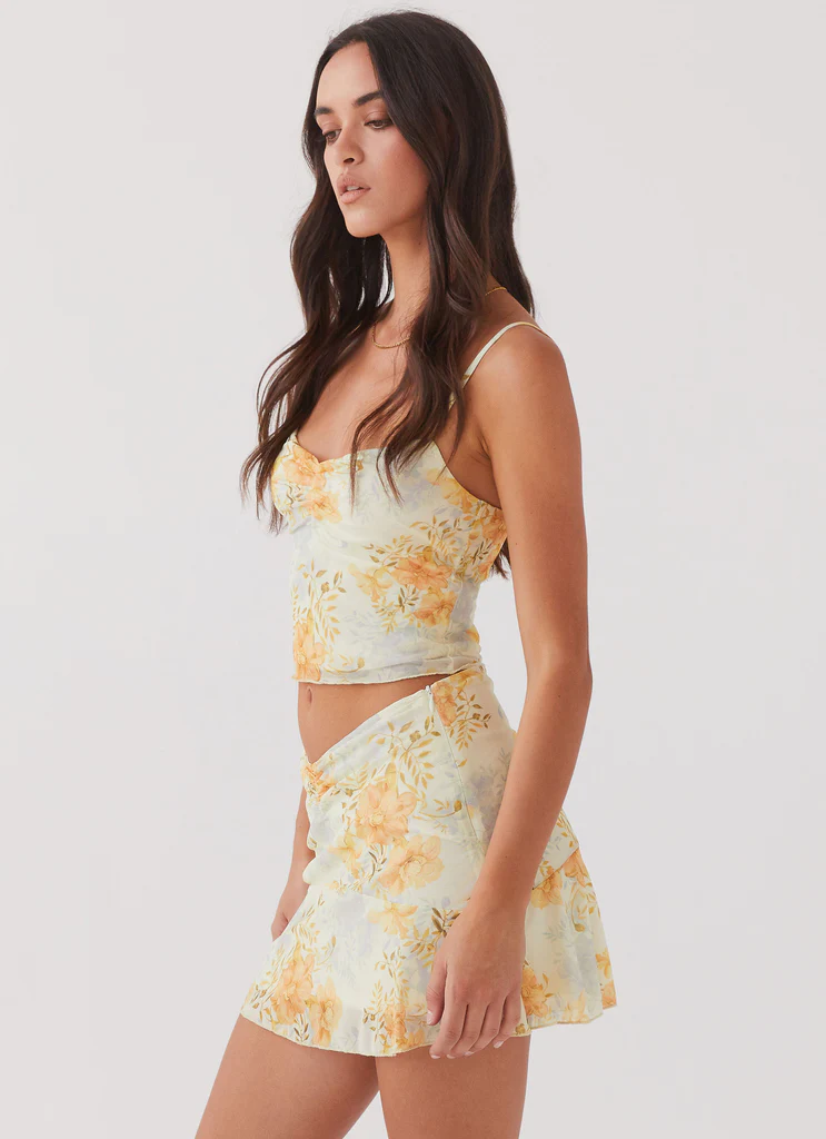 Top Camisole Sun Will Shine - Dandelion