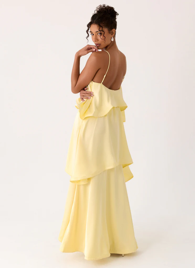 Abito Maxi Becka - Giallo