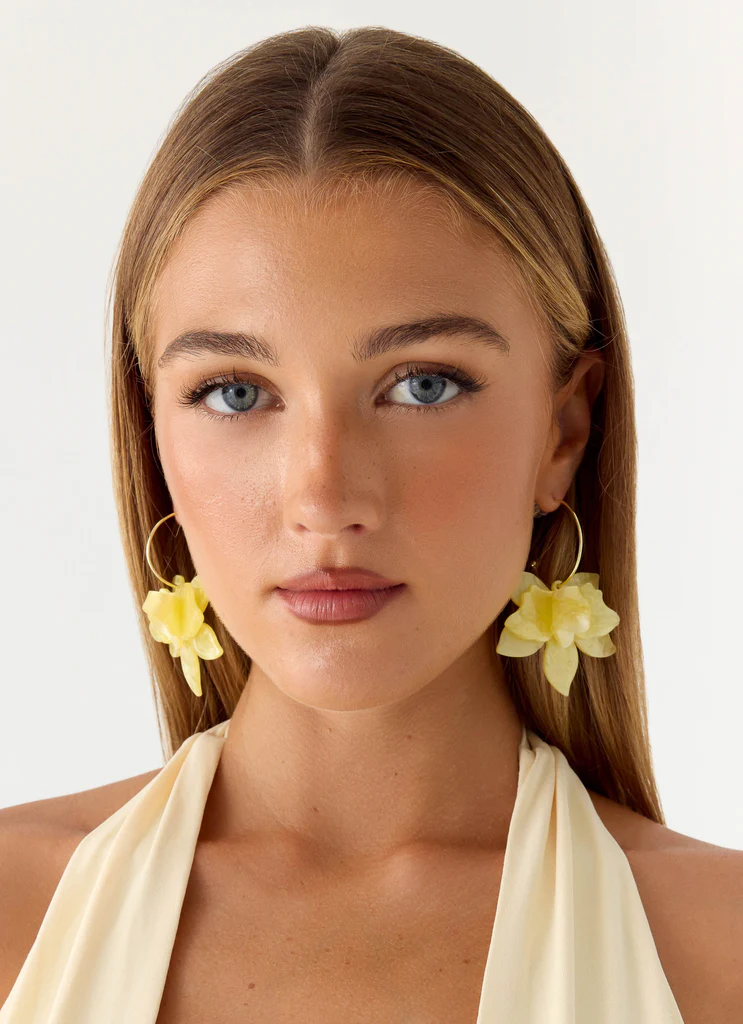 Orecchini Citrus Opaco - Oro