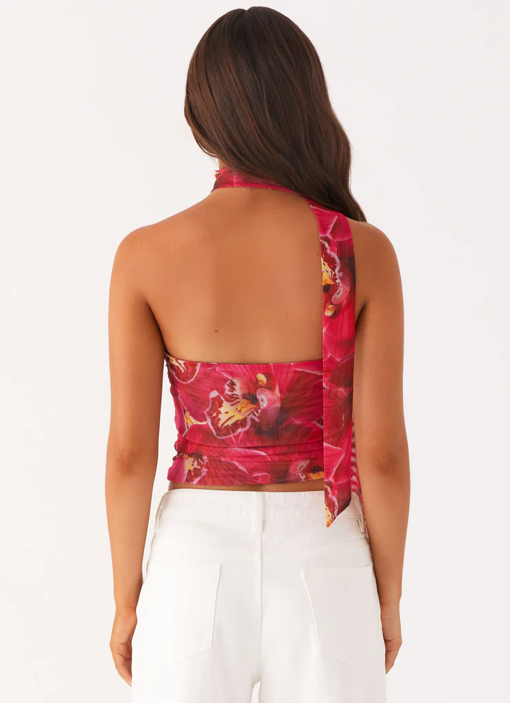 Top Sciarpa Hot Like Me - Rosa Orchidea