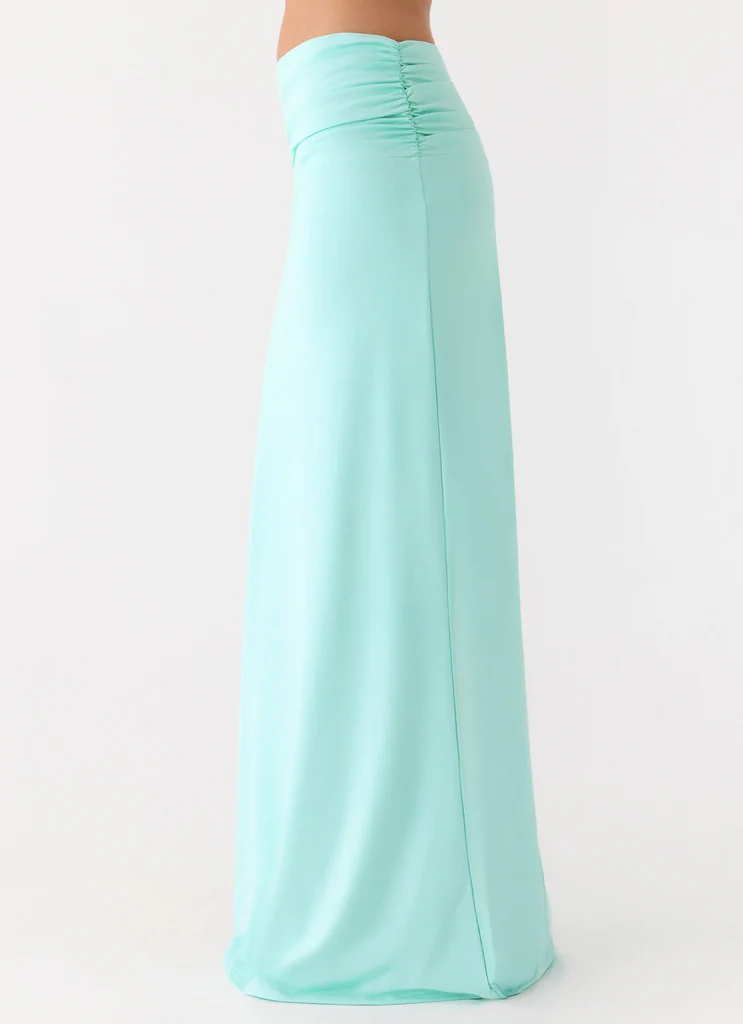 Elisabetta Maxi Skirt - Azzurro