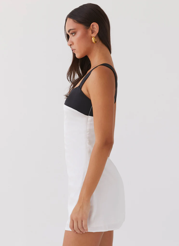Mini Vestito in Seta Odette - Nero Perla