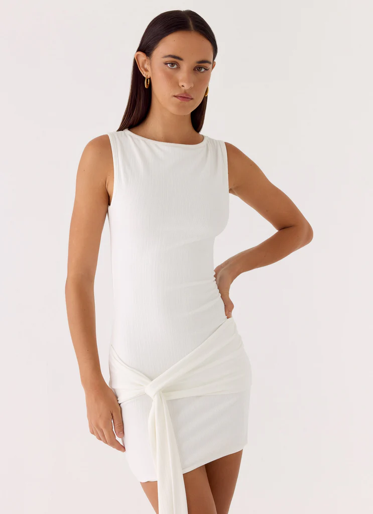 Everly Mini Dress - Bianco