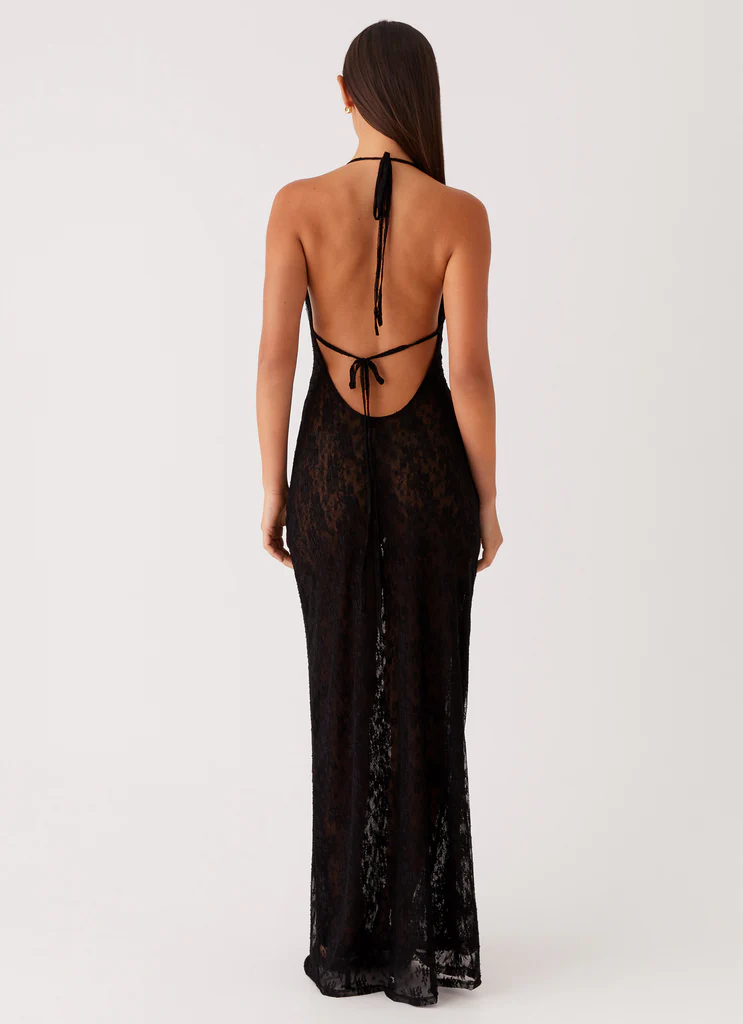 Abito Maxi Champagne Coastline – Nero Abito Maxi Champagne Coastline - Nero
