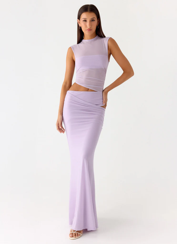 Abito Maxi Briony - Lavanda