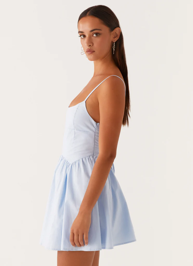 Tesoro Mio Mini Vestito – Baby Blue Tesoro Mio Mini Vestito - Baby Blue