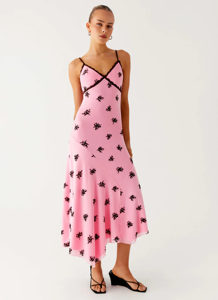 Abito Midi Amelia - Rosa
