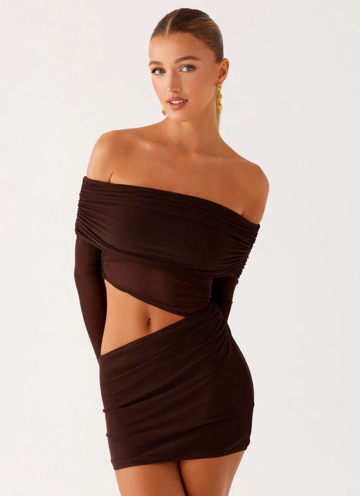 Vestito Mini Emery - Cioccolato