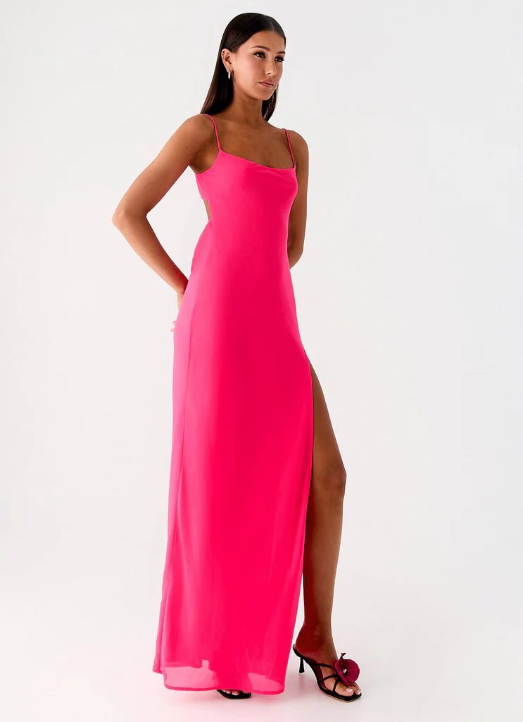 Abito Maxi Alouette - Fucsia