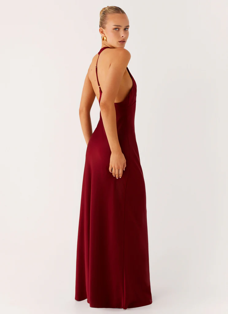 Abito Maxi Angie - Marrone