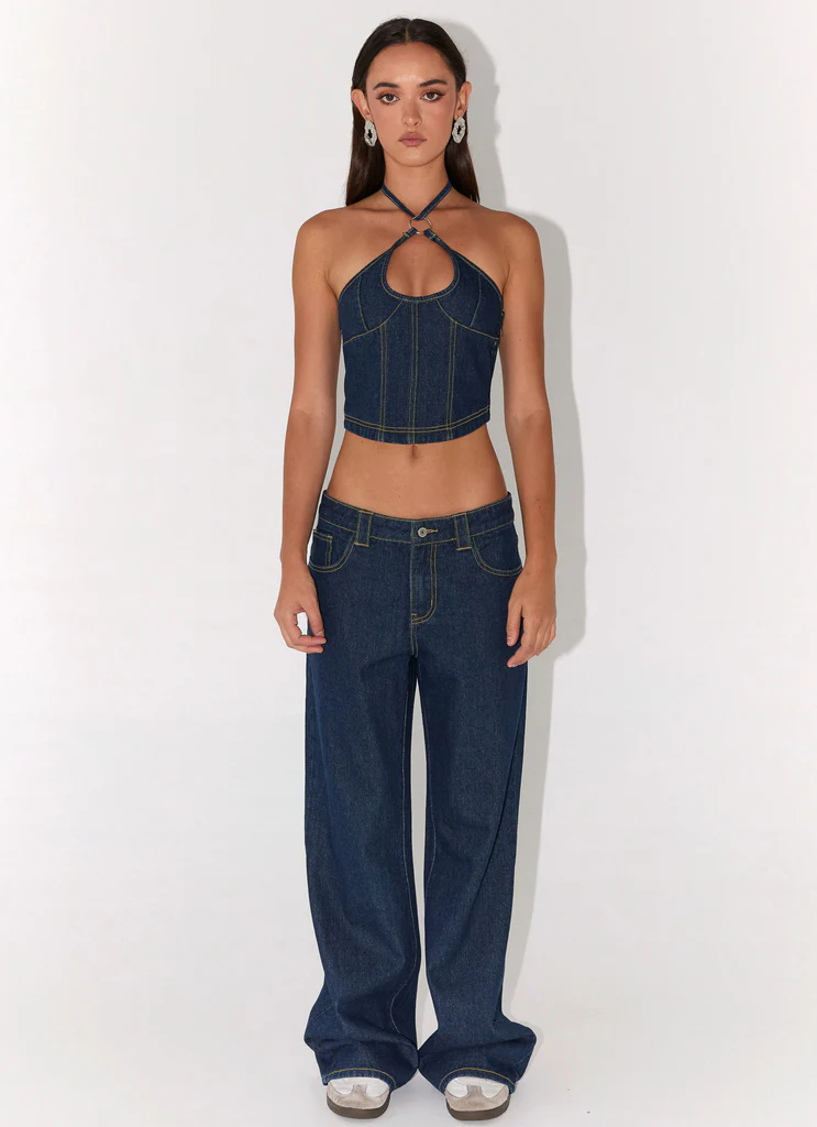 Top in Denim Rebel Blues - Indigo