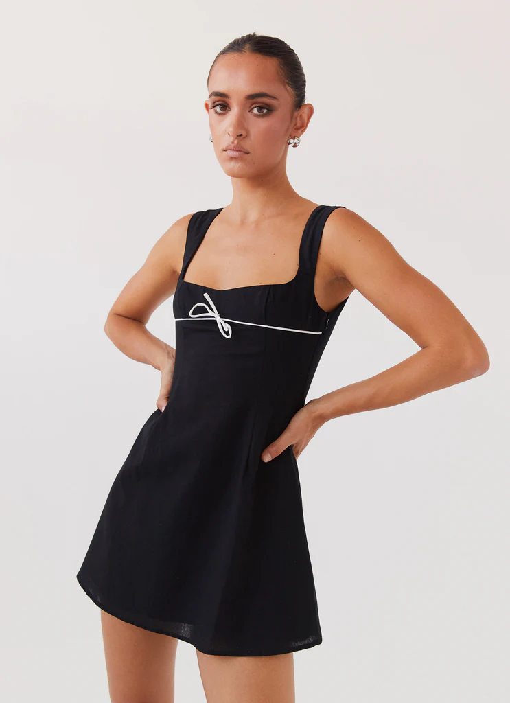 Abito Mini Cadence – Nero Abito Mini Cadence - Nero