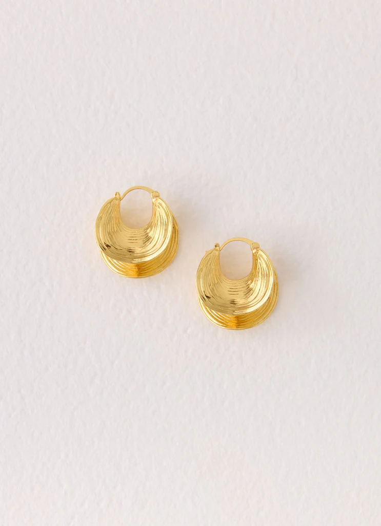 Orecchini Sol Beam - Oro