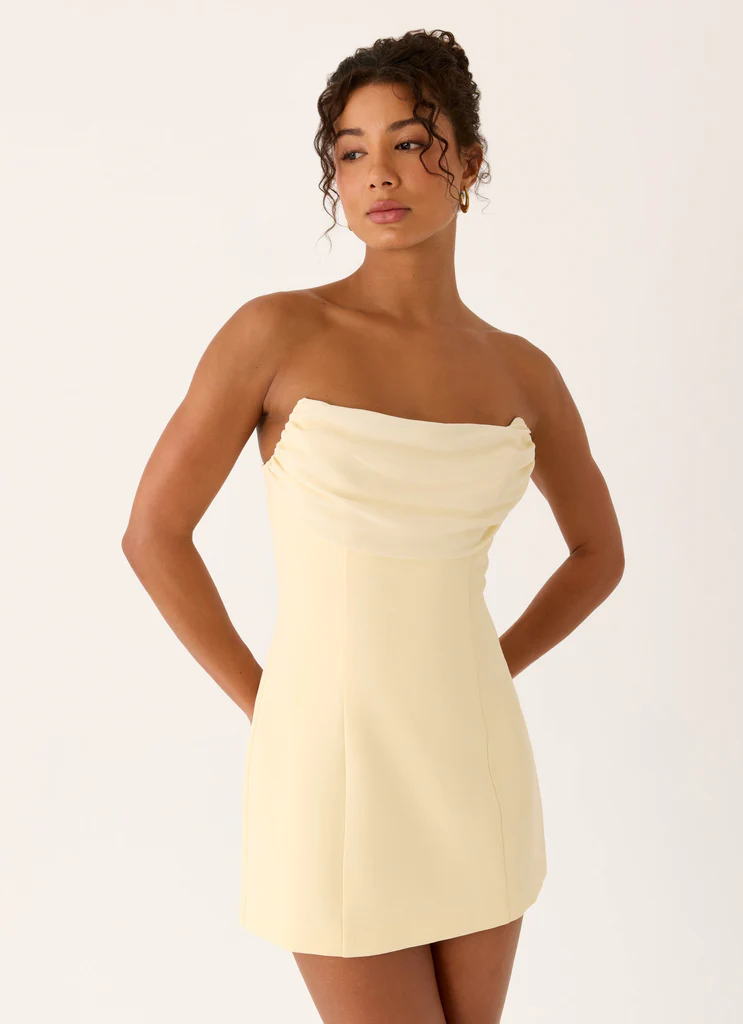 Luna Rosa Mini Dress - Giallo Bambino