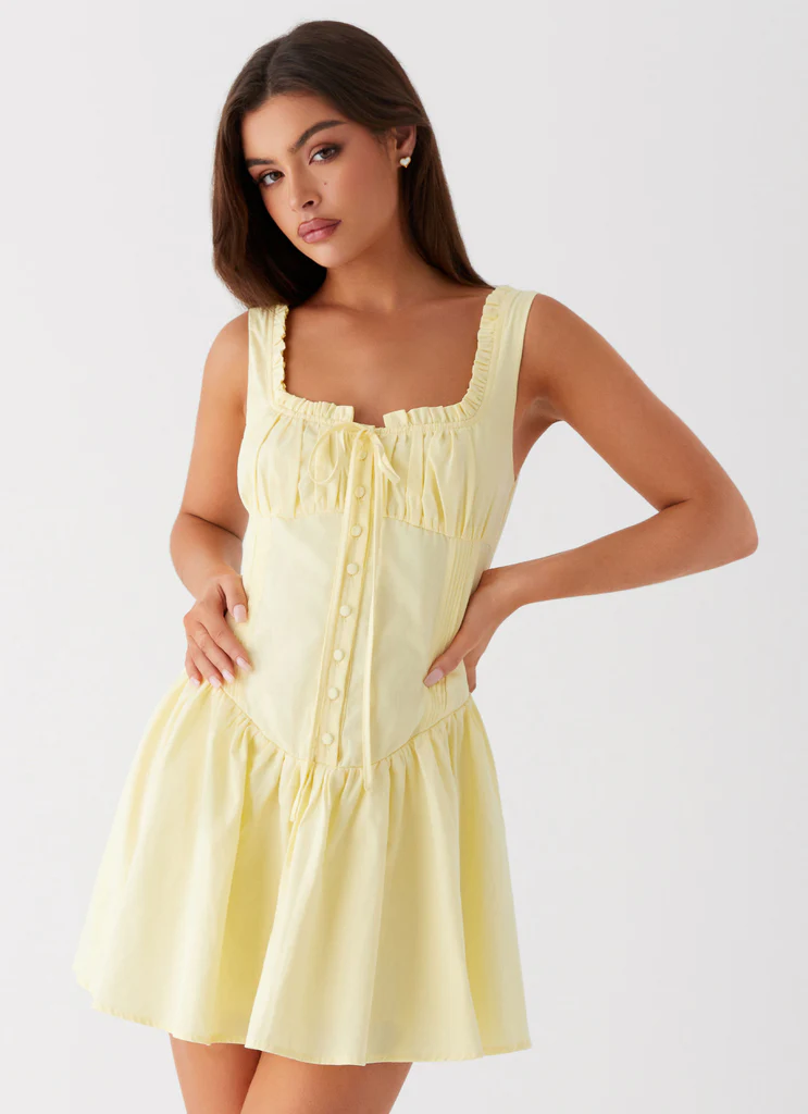 Vestito Mini Wren - Giallo