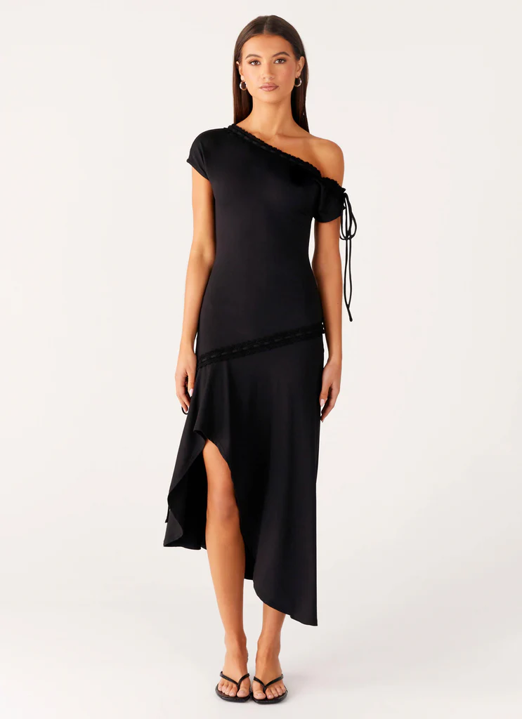 Abito Midi Downtown - Nero
