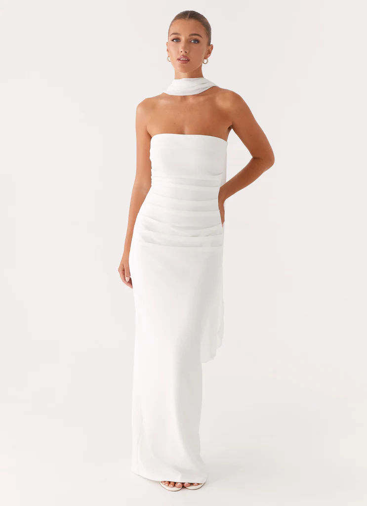 Vestito Maxi Libra - Bianco