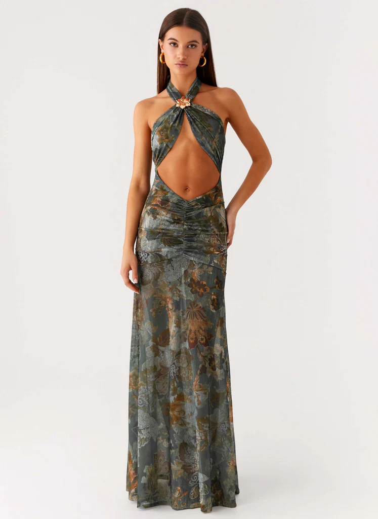 Abito Maxi Mariam - Fioritura Vintage
