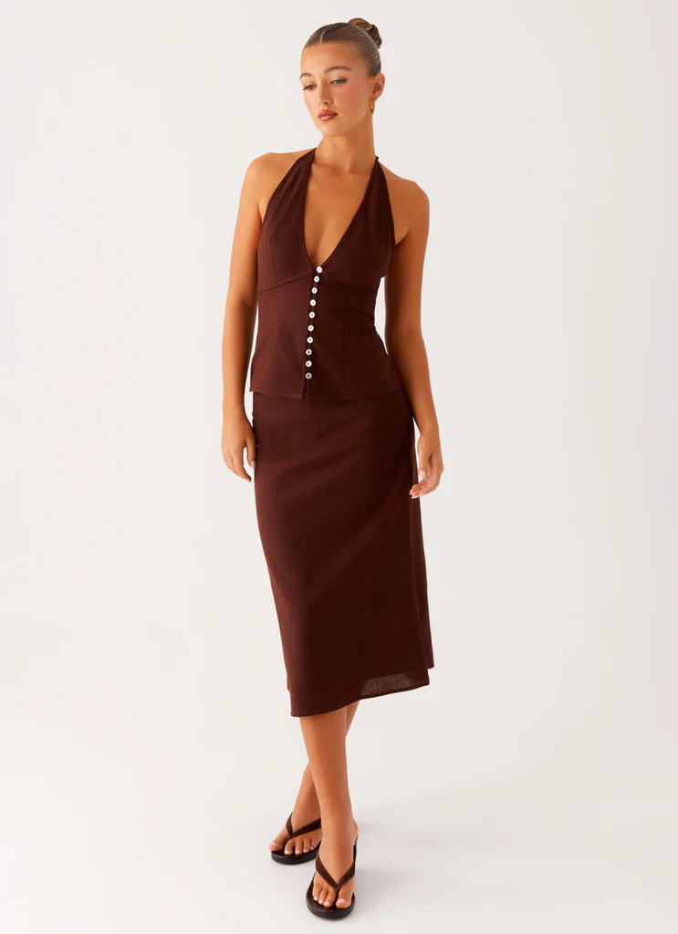 Esther Top - Cioccolato