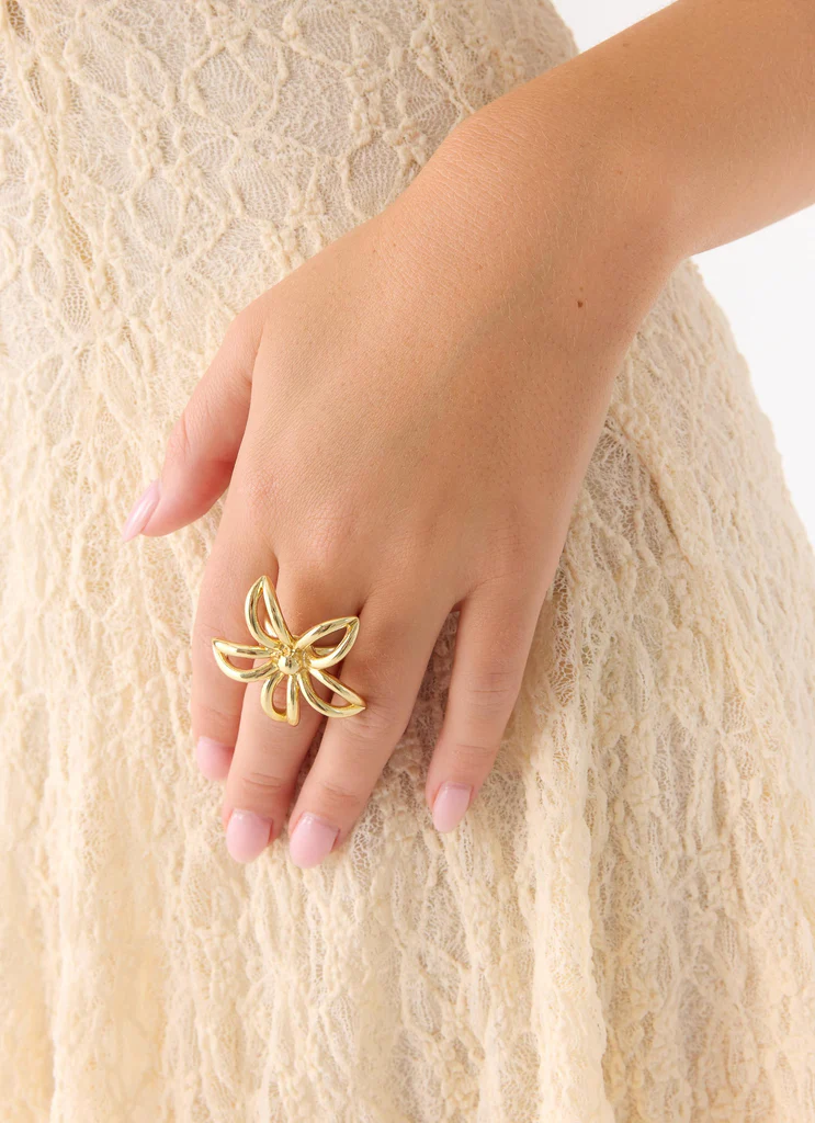 Anello Sunpetal - Oro