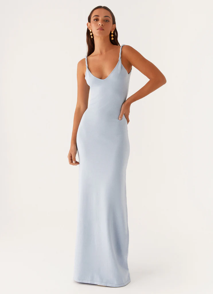 Abito Maxi Anastasia - Blu