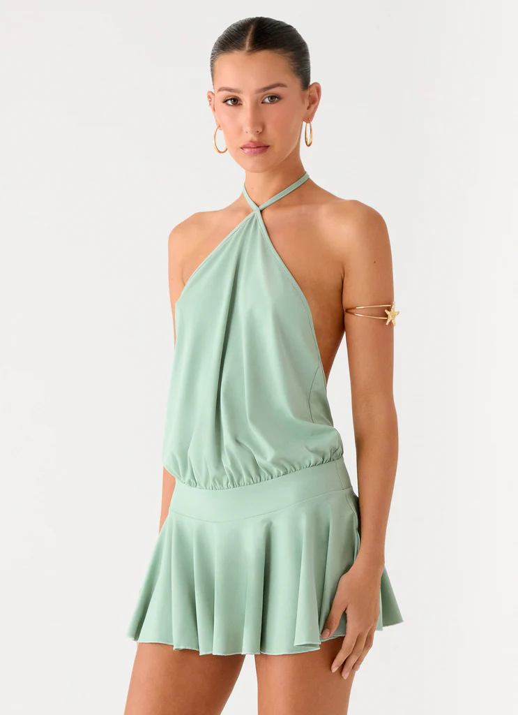 Mable Mini Vestito - Verde