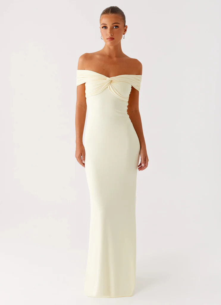 Abito Maxi Countless - Giallo