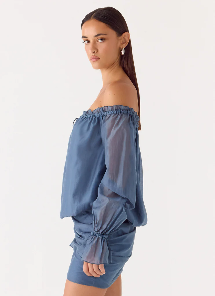 Tedara Mini Dress - Navy Lava