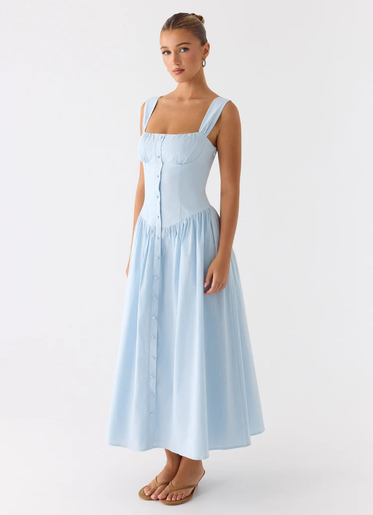 Abito Midi Emmalina – Blu Abito Midi Emmalina - Blu