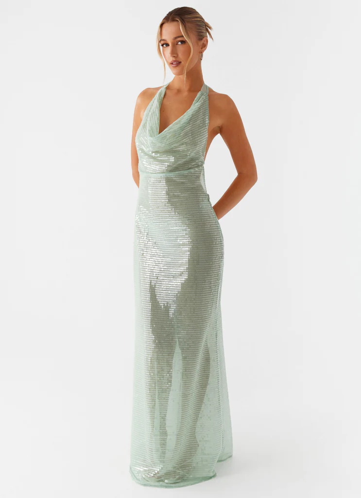 Abbigliamento Maxi Camicia Above the Clouds con Scollatura - Verde