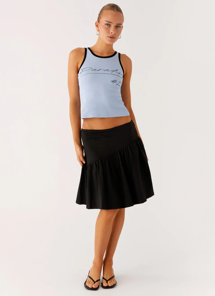 Rayna Midi Skirt - Nero