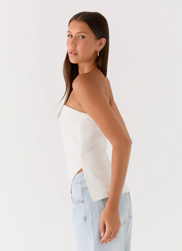 Top Midnight Glance - Bianco