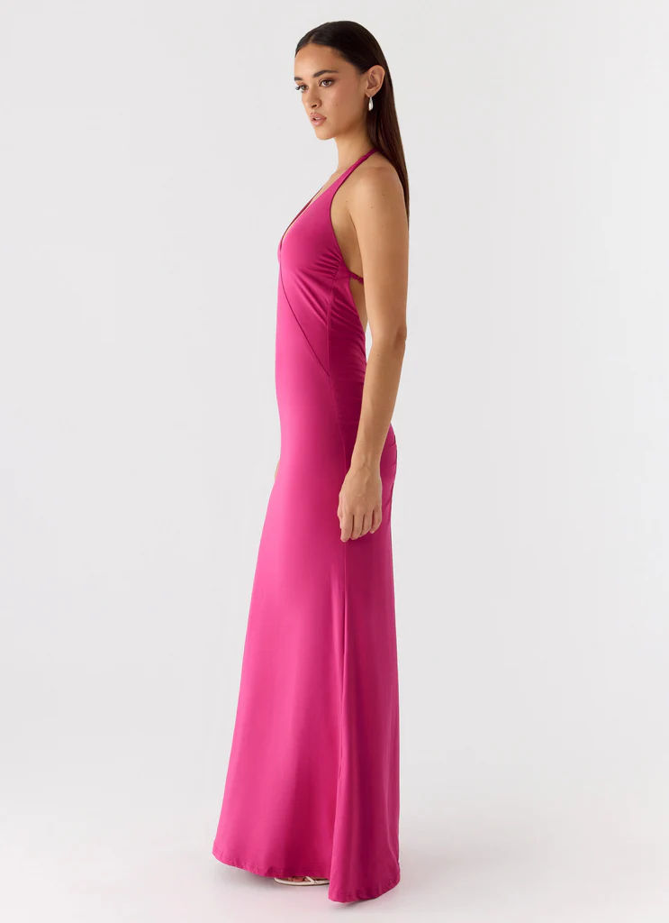 Abito Maxi Have Your Attention - Fucsia